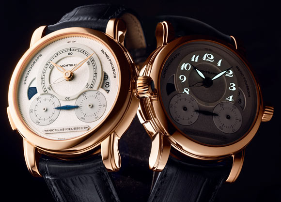 MontBlanc Nicolas Rieussec chronograph replica watch