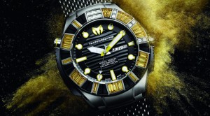 The Mens Technomarine BlackReef Ti Ultimate Diamonds and Sapphires Copy Watch