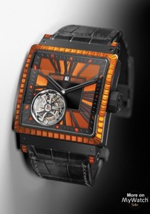 Roger Dubuis King Square Tourbillon Joaillerie Watch Replica
