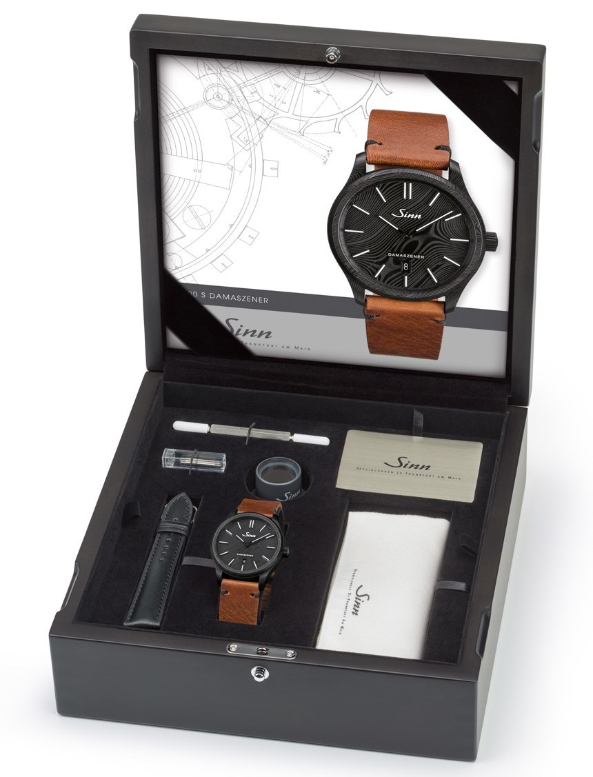 Sinn Model 1800 S Damaszener 100-Piece Limited Edition Watch In Damascus Steel Watch Releases 