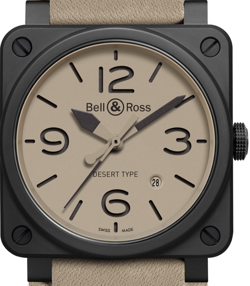 Bell & Ross BR-03 Desert Type Collection Watches Watch Releases 