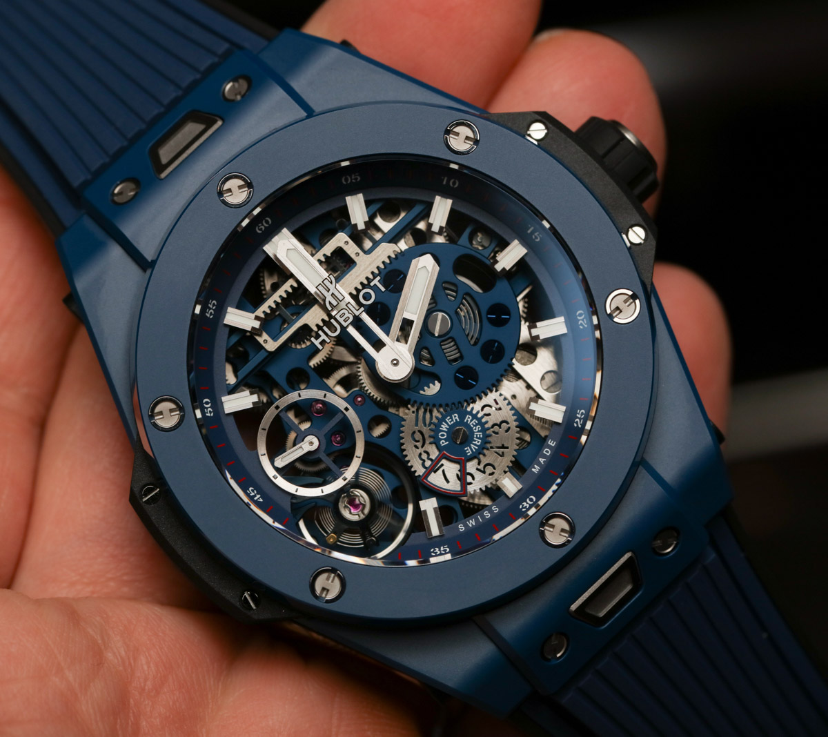 Hublot Meca-10 Ceramic Blue Hands-On & Why This Big Bang Is For Watch Movement Lovers Hands-On 